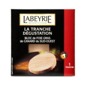 Tranche de foie gras de canard du Sud Ouest 40g 6.32 €