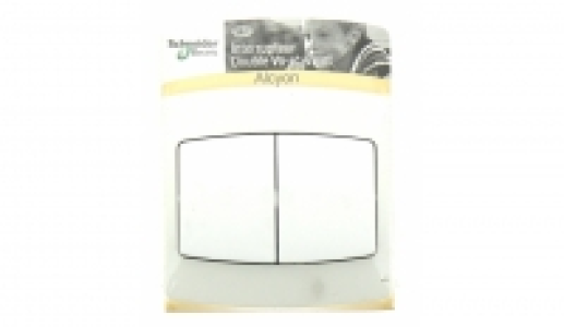 Interrupteur Va et Vient Double Blanc Alcyon - Schneider Electric 8.60 €