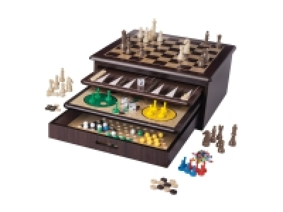 Boîte de jeux en bois 10 en 1 24.99 €