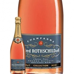 Auchan Alfred De Rotschild ALFRED DE ROTSCHILD Champagne Rosé Alfred de Rothschild Collection