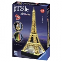 Toysrus  Puzzle 3D Tour Eiffel illuminée 216 pièces - Ravensburger