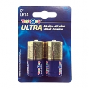 ToysRUs - Pack de 2 Piles Alcaline C (LR14) 3.99&nbsp;&euro;