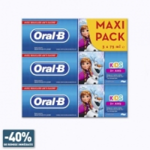 Oral B® Dentifrice enfant Reine des neiges