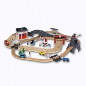 Aldi  Circuit en bois