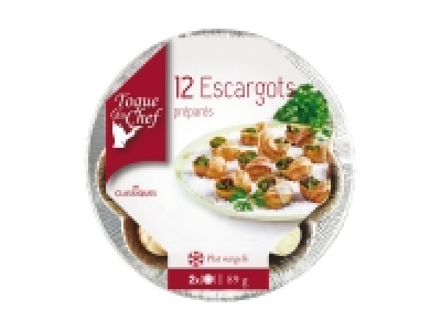 12 escargots préparés 2.15 €