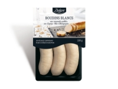 3 boudins blancs au Cognac fine Champagne et amandes grillées 2.89 €