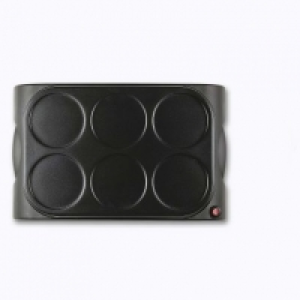 Quigg® Combiné 2 en 1 : mini crêpes & mini poêlons