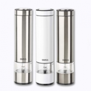 Quigg® Moulin électrique à sel ou à poivre