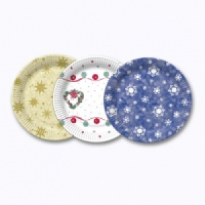Sublimo® 25 Assiettes en carton