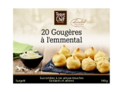 20 gougères à lemmental 2.69 €