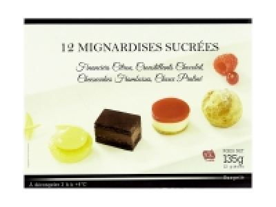 12 mignardises sucrées 3.89 €