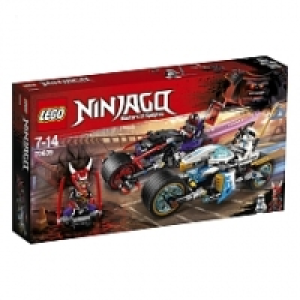 Toysrus  LEGO® Ninjago - Nouveautés 2018 - La Course de rues en motos - 70639