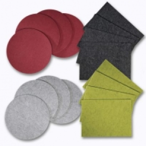 Home Creation® Lot de 4 sets de table en feutrine