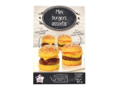 10 mini burgers 4.25 €