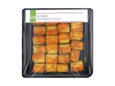 24 feuilletés emmental-romarin 3.99 €