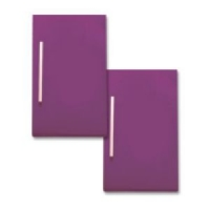 2 façades de colonne de salle de bains aubergine Cooke & Lewis Volga 28.70 €