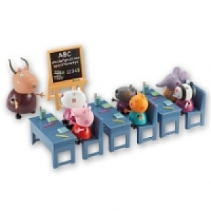 Peppa Pig - Salle De Classe (+ 7 Personnages)