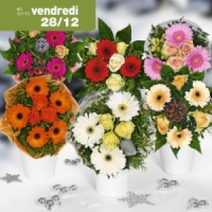 Aldi  Bouquet fait main Nouvel An