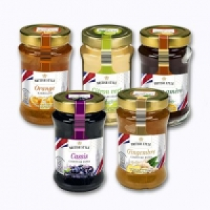 British Style® Confiture ou marmelade en gelée façon anglaise