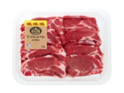 12 côtes de porc échine 3.89 €