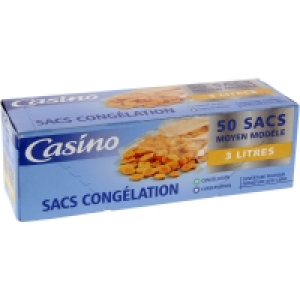 Sacs congélation - 3l x50 1.42 €