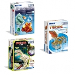 Bundle Sciences - Archéo Ludic T-Rex, Crée tes cristaux < Elève tes