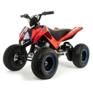 Injusa - Quad Électrique 24V - Hunter - Rouge
