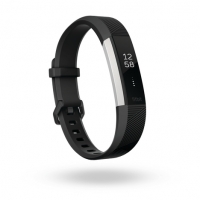 Auchan Fit Bit FIT BIT Bracelet connecté - ALTA HR - Bluetooth - Noir - Taille L