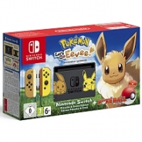 Toysrus  Console Nintendo Switch + Pokémon : Lets Go, Évoli - Pikachu < Évo
