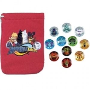 Marblegen - M-Starter - Sac de 5 billes - Rouge
