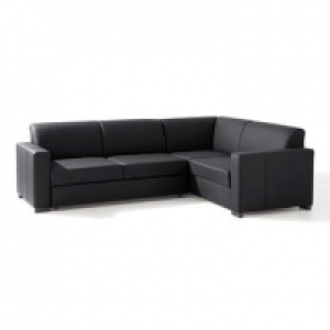 Canapé dangle convertible 4 places MALTA coloris noir