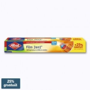 Albal® Film alimentaire 2 en 1