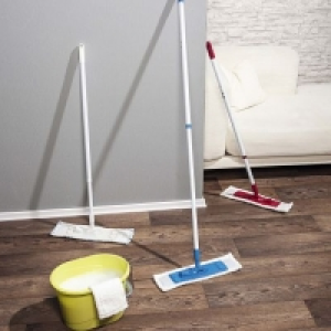 Twido MÉnage® Balai lave-sol + 2 serpillières