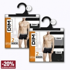 Aldi Dim® Lot de 2 boxers homme