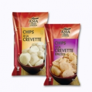 Asia Green Garden® Chips épicées à la crevette