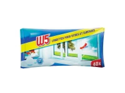 40 lingettes pour vitres et surfaces 1.99 €