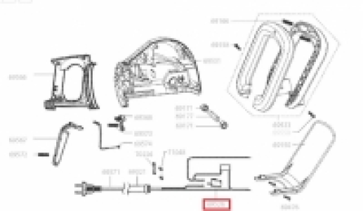 Microrupteur pour taille Haie OX45, XF60, 70 et XT60, 70 - Ref 69526 - 9.80 €