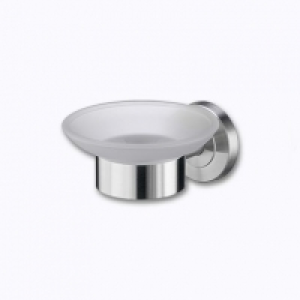 Home Creation Bathroom® Support savon en verre ou Gobelet pour brosse à dents