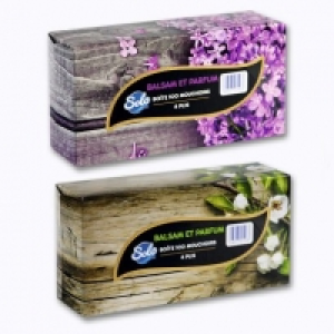 Solo® Lot de 2 boîtes de mouchoirs parfumés