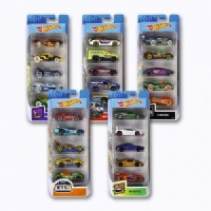 Hot Wheels® Set de 5 petites voitures
