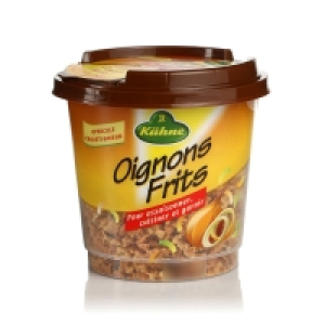 Oignons frits 100g 1.97 €