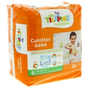 Culottes bébé - Taille 6 - Dès 16kg x18 7.61 €