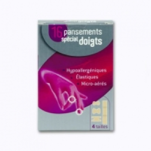 16 Pansements spécial doigts