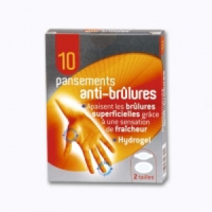 Pansements anti-brûlures
