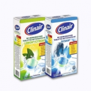 Clinair® Tablettes nettoyantes WC