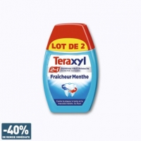 Aldi Teraxyl® 2 en 1 Dentifrice + Bain de bouche