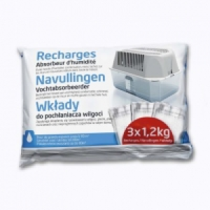 Recharges pour absorbeur dhumidité 5.99 €