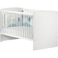 Auchan Baby Price BABY PRICE Lit bébé évolutif 140x70 FLOCON