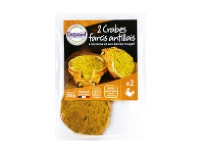 Lidl  2 crabes farcis antillais