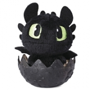 Peluche 10 cm Dragon dans son oeuf - Dragons 3 - Krokmou